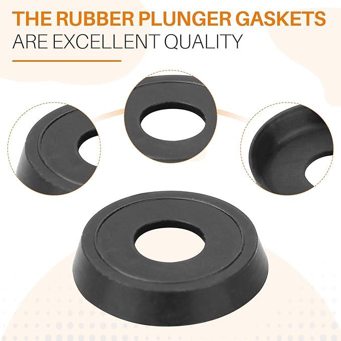 SUNJIKA Stove Pump Cup Rubber Washer, Compatible with Coleman Lantern Parts,for Coleman Stove Pump