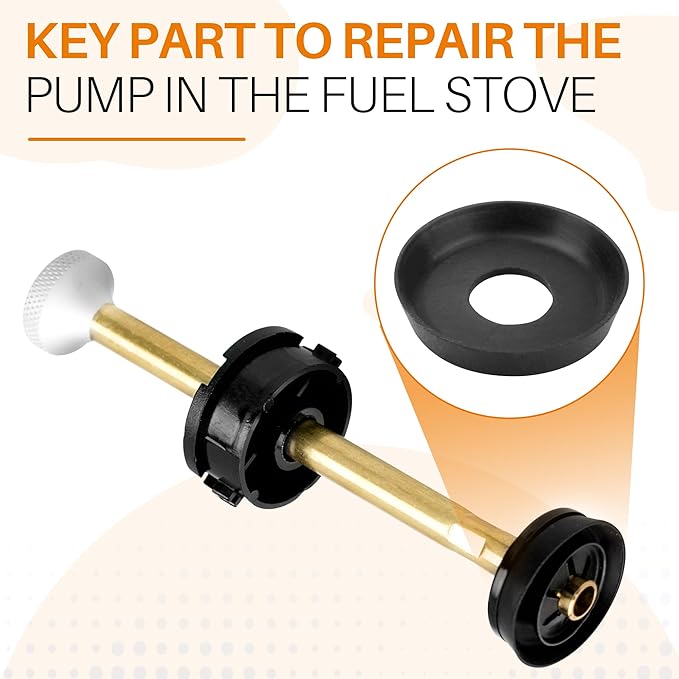 SUNJIKA Stove Pump Cup Rubber Washer, Compatible with Coleman Lantern Parts,for Coleman Stove Pump