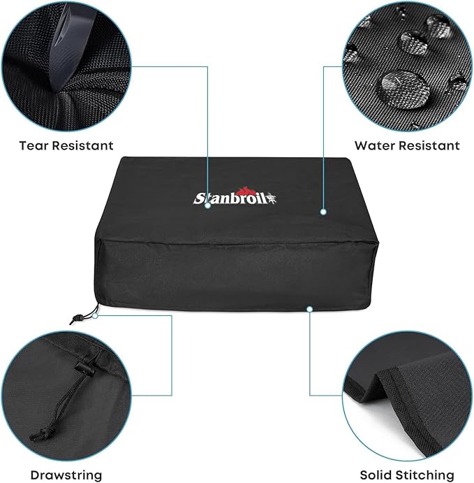 Stanbroil Griddle Cover Fits Blackstone 22??17" Table Top Griddle Without Hood, 600D Polyester