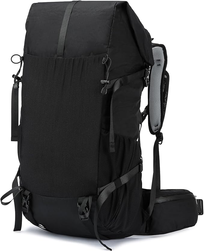 Hiking Backpack,40L to 50L Extra Large Capacity Hiking Bag,Internal Frame Camping Backpack,Upgraded
