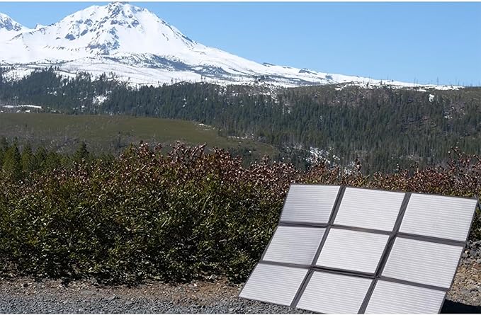 Lensunsolar 300W Solar Blanket Complete Kit Ready to Charge Battery and Solar Generator Portable