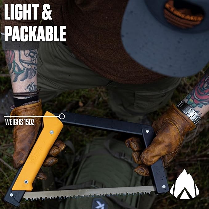 AGAWA - BOREAL15 Tripper Kit - Includes 15" Folding Saw, Nylon Carrying Case, 15" All-Purpose & 15"