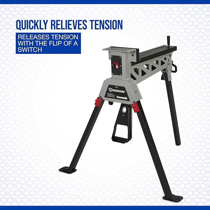 Strongway Portable Workstation, 660-Lb. Load Capacity, 2000-Lb. Clamp Force