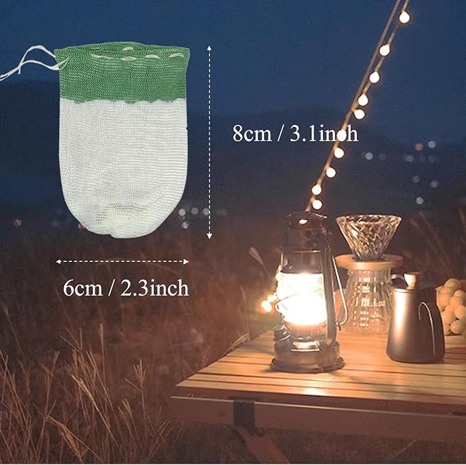 Propane Lantern Mantles, U Shape Mantles for Propane Lantern Gas Lamp Mantles Gas Lantern Mantles