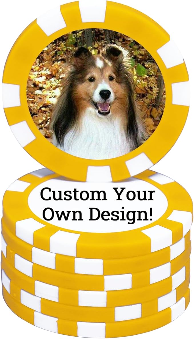 12 Grams Perfessional Customized Clay Poker Chips 30-500 PCS Personalized Casino Chips with Logo &