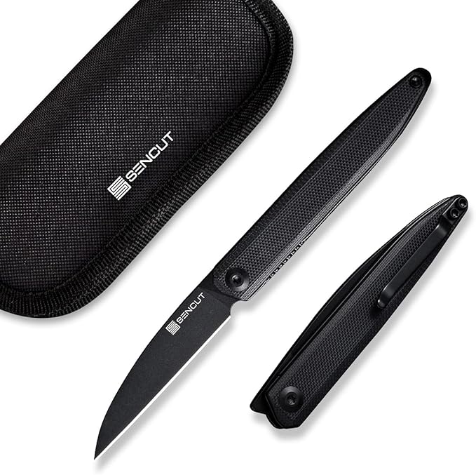 SENCUT Small Pocket Knife for Men, Front Flipper knife for EDC, Jubil Folding Knives with 2.95