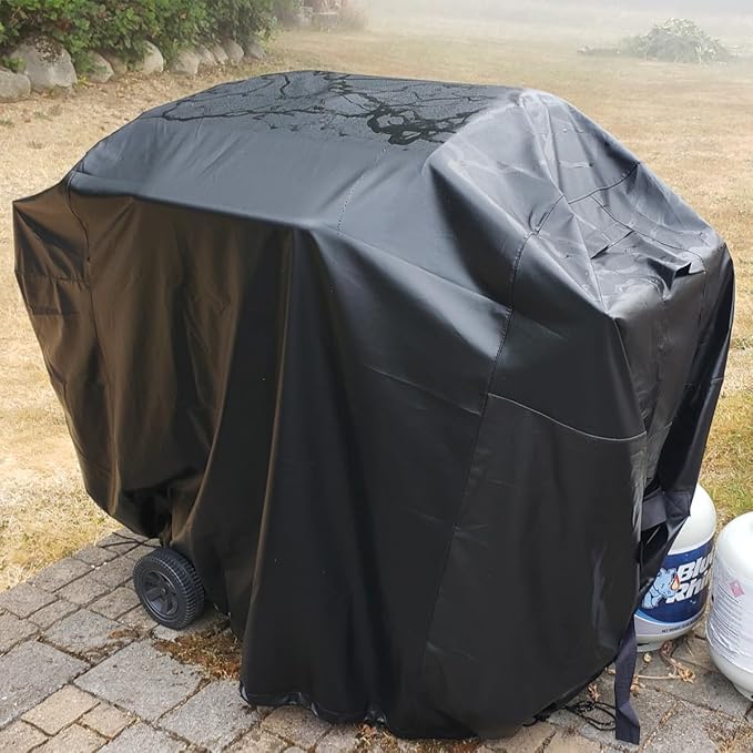 Grill Cover for Weber Genesis II 4 Burner and LX 400 Series Genesis E310 Grill, 65 Inch 7131 Heavy