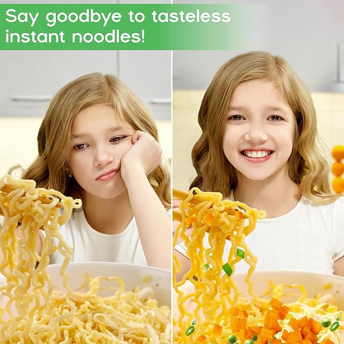 Freeze Dried Mixed Dehydrated Vegetables - 10.58oz Natural Ramen Toppings Vegetable Flakes, No