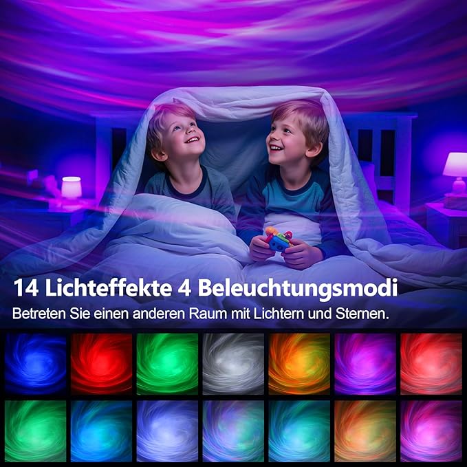 Larger Coverage Area Galaxy Projector,with Changing Galaxy Shapes Star Projector,Night Light with