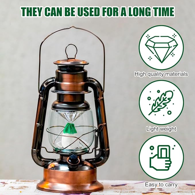 30Pcs Lantern Mantles, U Shape Mantles for Propane Lantern, Propane Lanterns Mantles for Outdoor