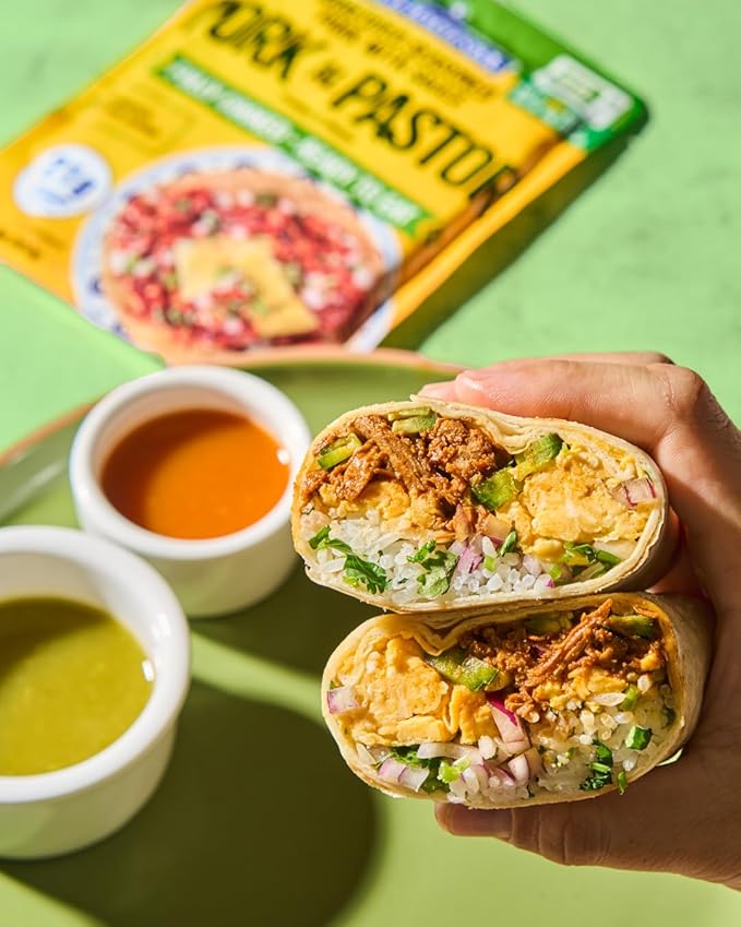 Old Hacienda Pork al Pastor | 100% Shredded Seasoned Pork with Sauce | Fully Cooked & Ready to Eat