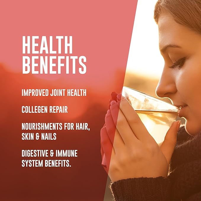 LonoLife Tomato Beef Bone Broth Powder Mix | Grass-Fed, 10g Protein | Collagen-Rich, Keto & Paleo