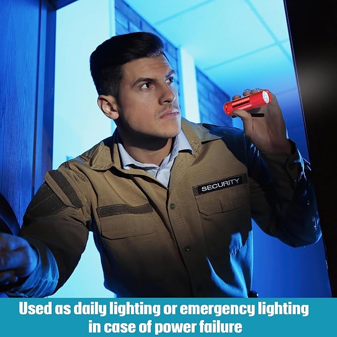 VIHOSE 20 Pcs Mini Flashlights Bulk, Bright Aluminum Handheld Flash Light with Lanyard Small LED