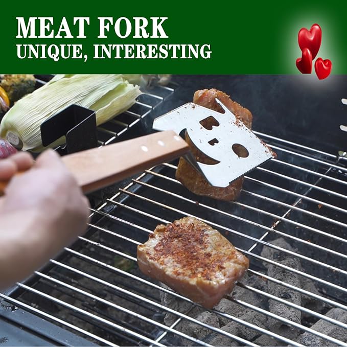 BBQ Gift for Men Dad Husband, Fathers Day Birthday Gifts, 7 in 1 Grill Spatula, Fun BBQ