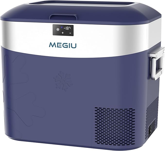 Car Refrigerator Portable Car Fridge 12V Refrigerator 23 Quart (22 Liter) Freezer Compressor Cooler