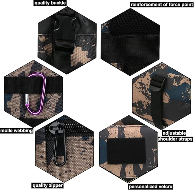 Hiking Backpack for Men 70L/100L Camping Backpack Military Rucksack Molle 3 Days Assault Pack for
