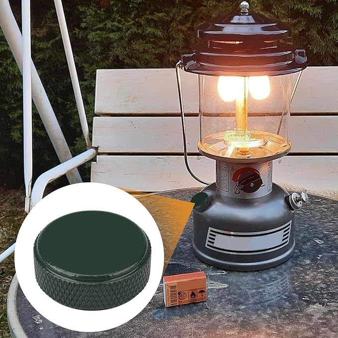 Filler Cap Lantern, Compatible with Replacement Parts for Coleman Lanterns and Stoves – Brass