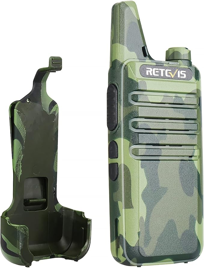 Retevis RT22 Walkie Talkies Rechargeable, Voice Activated, Emergency Alarm, Outdoor Cruise Ship ATV