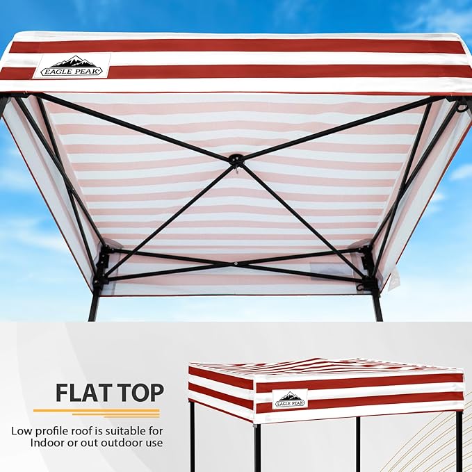 EAGLE PEAK Flex Compact 4x4 Pop-up Canopy Changing Room, Portable Privacy Dressing Room for Indoor