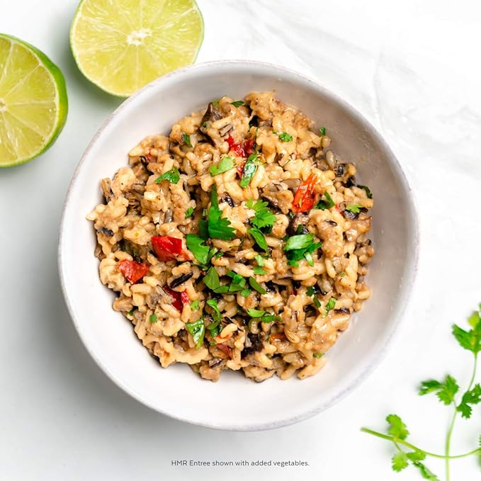 HMR Mushroom Risotto Entrée | Pre-packaged Lunch or Dinner to Support Weight Loss | Ready to Eat |
