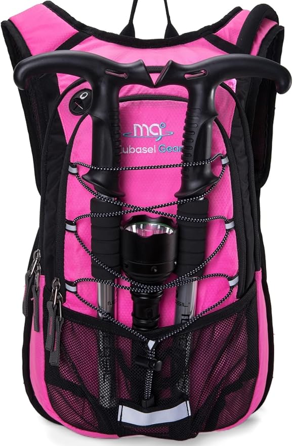 15L Insulated Hydration Backpack Pack with 2L Water Bladder Lightweight Hiking Backpack Bag for