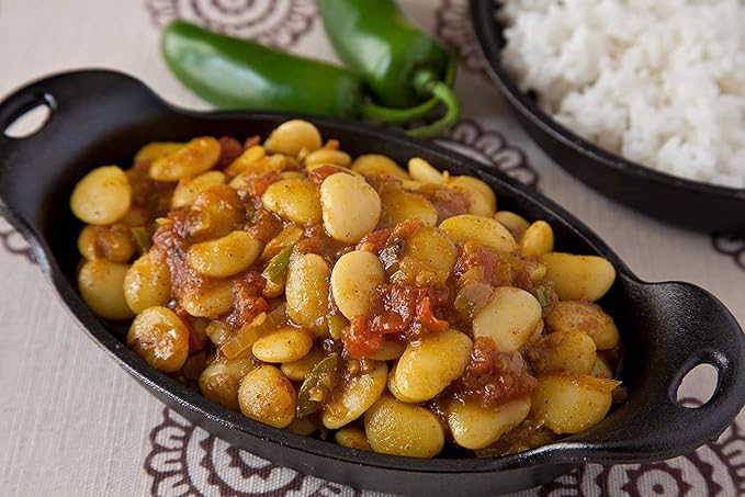 Camellia Brand Dried Large Lima Beans ??Premium White Butter Beans for Southern Cooking, Soups