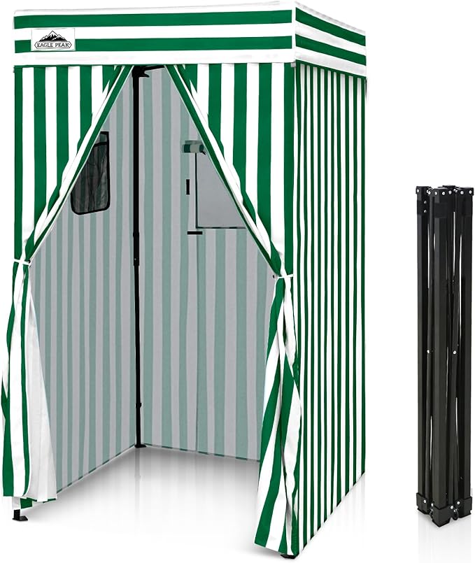 EAGLE PEAK Flex Compact 4x4 Pop-up Canopy Changing Room, Portable Privacy Dressing Room for Indoor