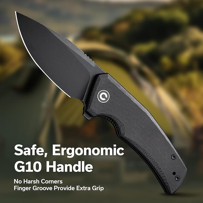 CIVIVI Pocket Knife for EDC, Regulatron Folding Knife for Men with Flipper Opener, Liner Lock