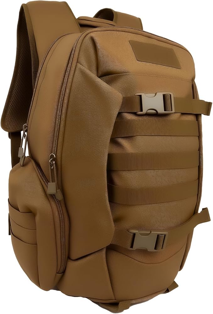 35L Tactical Backpack for Men, MOLLE Military Bug Out Bag, Waterproof Rucksack for Hiking with