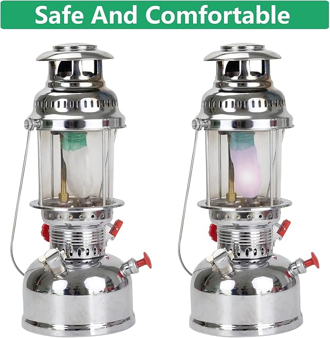 10pcs Propane Lantern Mantles for Gas Lantern Propane Light Mantle for Outdoor Camping Lantern