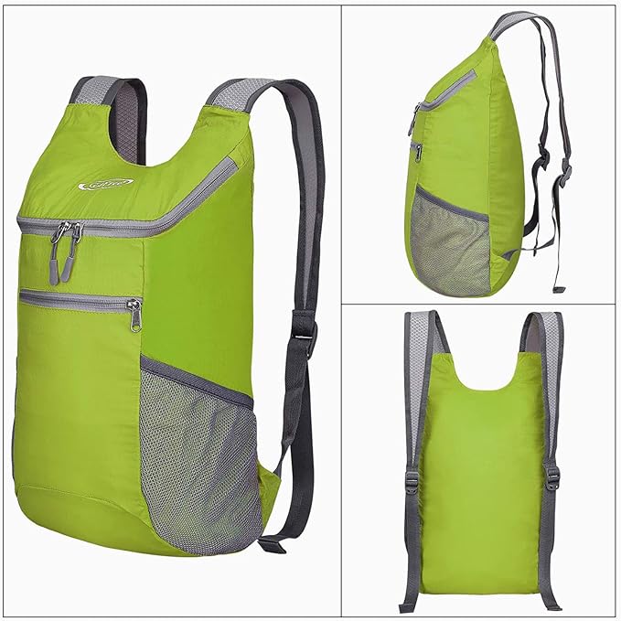 G4Free Lightweight Packable Hiking Backpack for Men Women Small Hiking Daypacks Foldable Shoulder