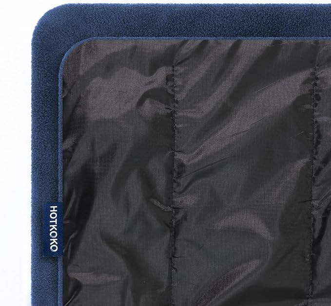 Waterproof Stadium Blanket, Fleece Camping Blanket Soft Warm Wearable Camp Blanket for Outdoor