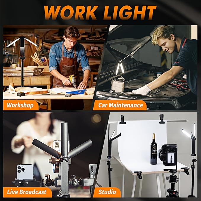 Rechargeable Camping Light with Remote,Dimmable Outdoor Lantern,26-Hour Runtime,3 Colors 5
