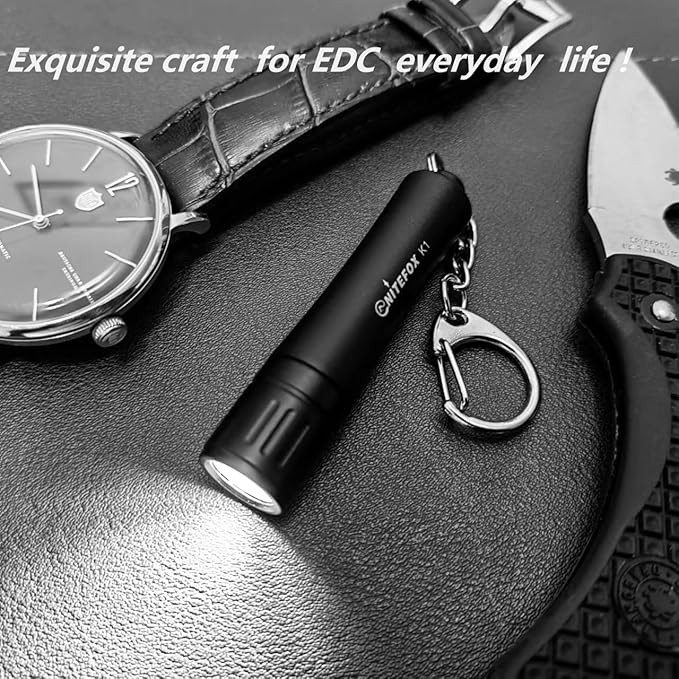 K1 Mini AAA Keychain Flashlight High Bright 150 Lumens Small Pocket Flashlight Pen Light Portable