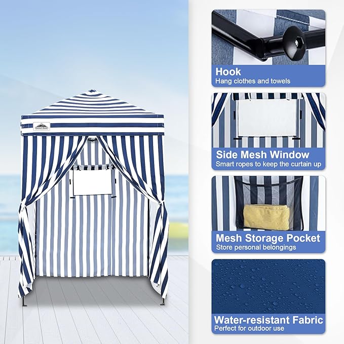 EAGLE PEAK EAGLE PEAK Flex Ultra Compact Pop-up Canopy, Sun Shelter, Changing Room, Portable
