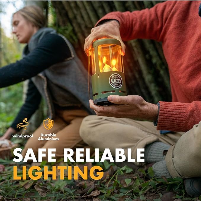 UCO Candlelier Candle Lantern, Candle Lanterns for Real Candles, Perfect Outdoor Gear for Camping