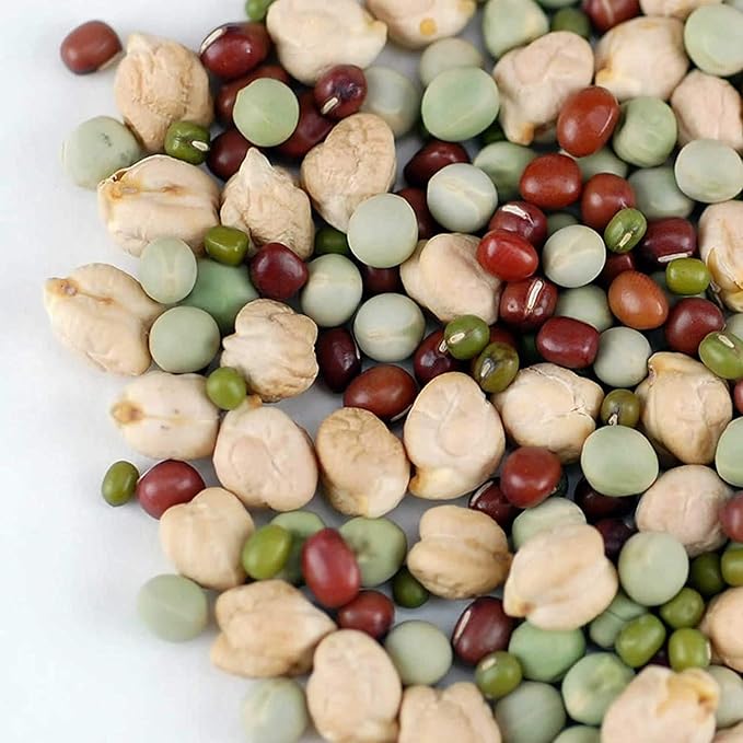 Protein Powerhouse Sprouting Seed Mix: 8 Oz - Organic, Non-GMO - Sprouting Sprouts, Food Storage.