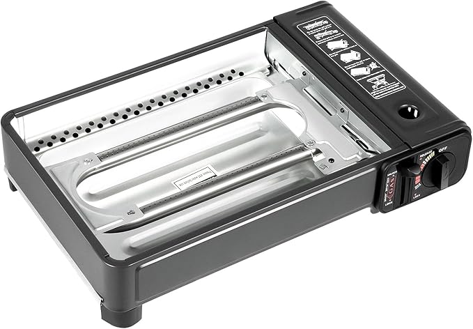 Portable Gas Grill Butane Stove,Portable Camping Grill Gas Stove,Butane Gas Stove,Free Standing BBQ
