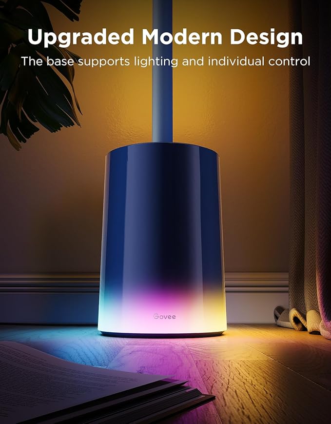 Govee Floor Lamp 2 with Matter, RGBIC, Warm Cool White LED, Alexa Compatible, 1725lm, Music Sync