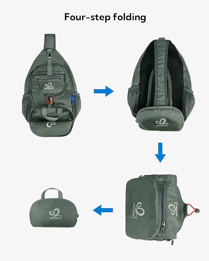 Waterfly Hiking Backpack - Small, Grey - product view 6