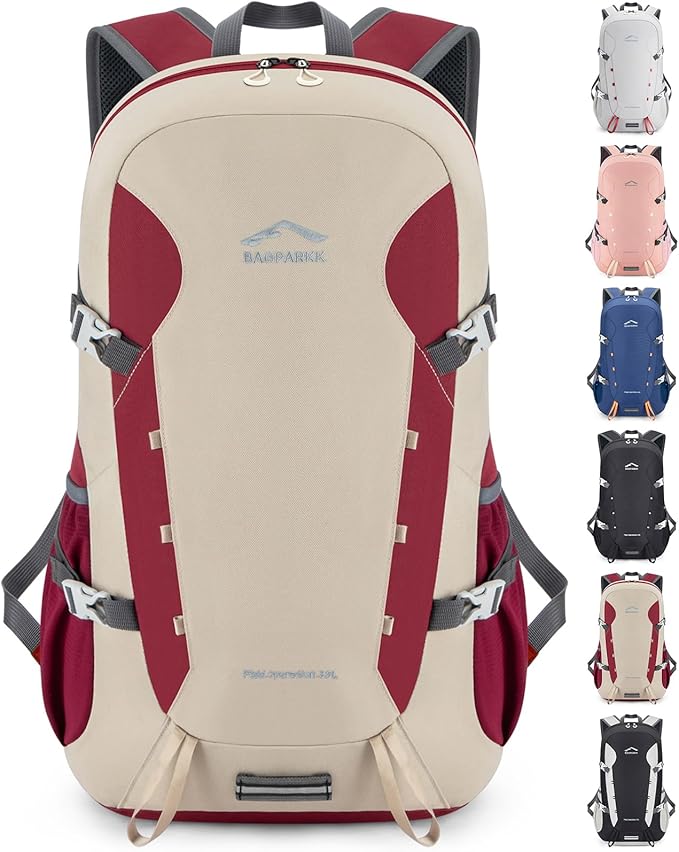 Hiking Backpack,Large 35L Travel Backpacks for Men Women,Water Resistant Ultra Lightweight Foldable