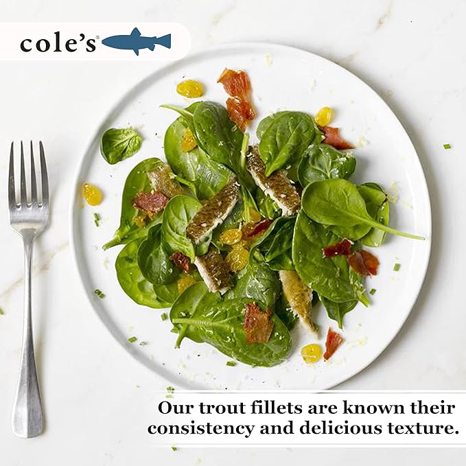 COLE'S Canned Seafood Variety Pack - Salmon, Rainbow Trout in Olive Oil & Trout with Lemon &