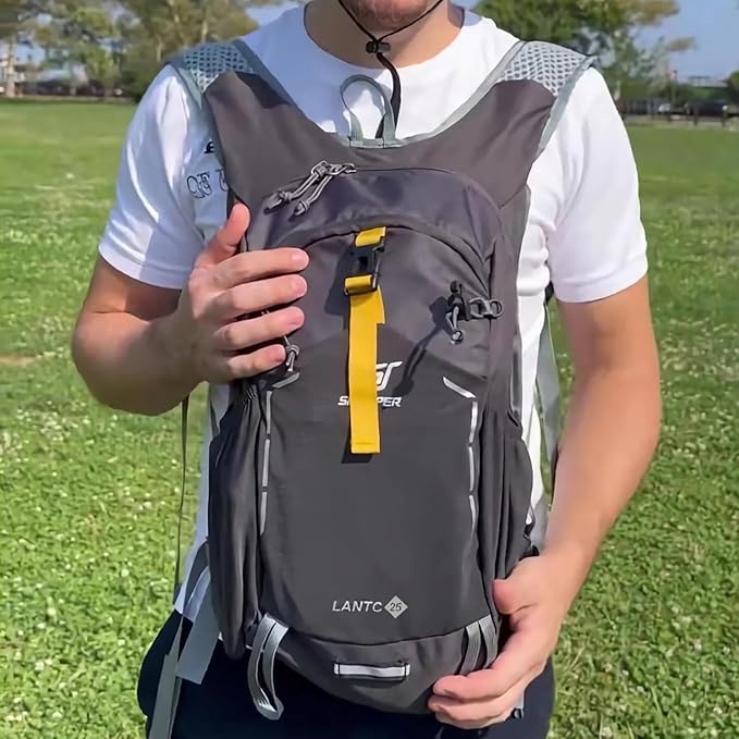 SKYSPER Small Hiking Backpack - 25L Travel Daypack Lightweight Bag Water Resistant Hiking Backpacks