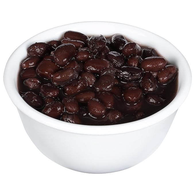 BUSH'S BEST 15 oz Canned Reduced Sodium Black Beans, Source of Plant Based Protein and Fiber, Low