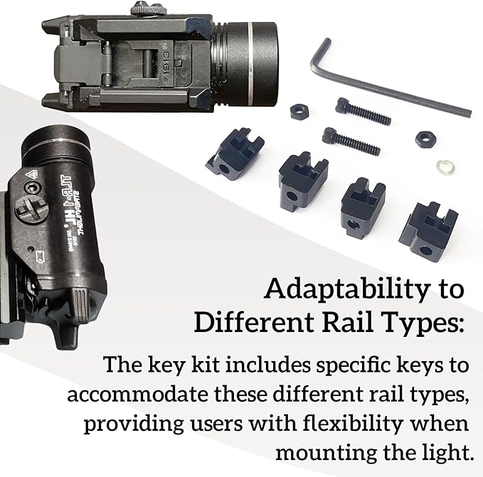 TLR 1 Key Adapter Accessories Kit 69260 Replacement for Streamlight TLR-1 and TLR-2 Parts