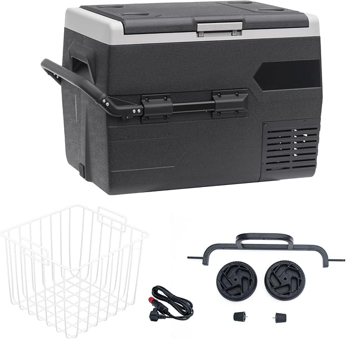 Smad Electric Cooler 69QT(65L), 12 Volt Refrigerator -4?~50?, Portable Freezer 12/24V DC for