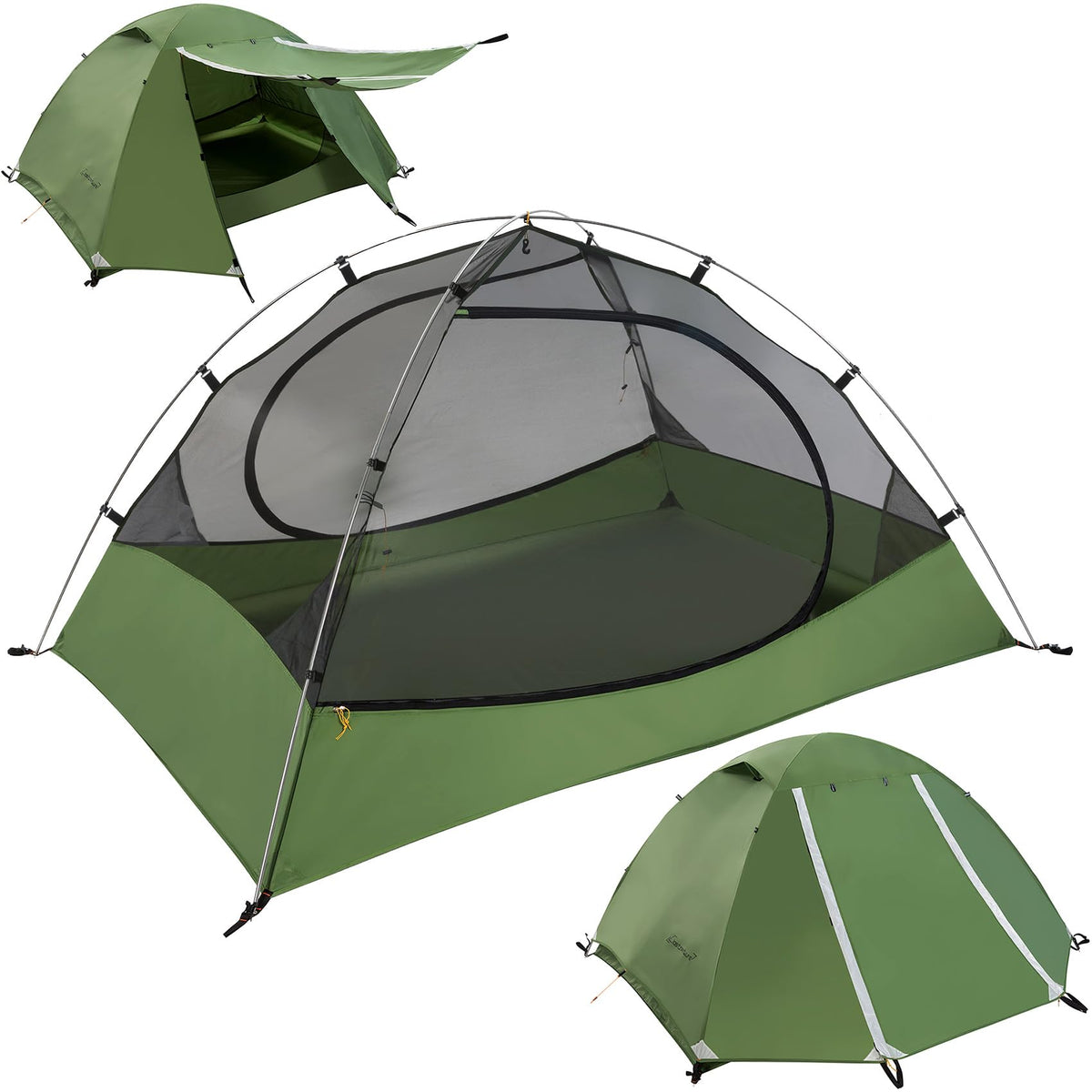 Clostnature 2 Person Lightweight Backpacking Tent, Camping Tent