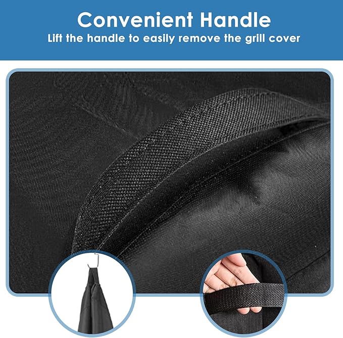 Grill Cover Weber Spirit II 200, Spirit 210 Series, 48 Inch 7138 Heavy Duty & Waterproof Anti-Fade