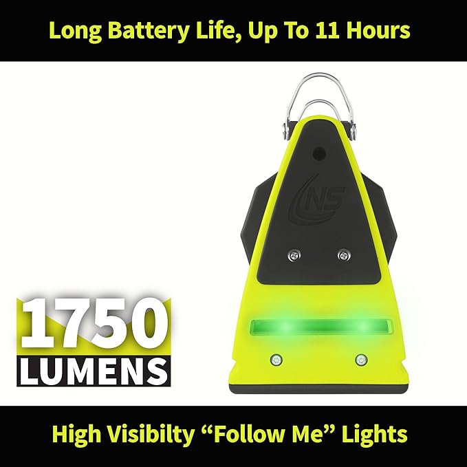 Nightstick XPR-5582GX INTEGRITAS 82 Intrinsically Safe Lantern w/Articulating Head - Li-Ion - Green