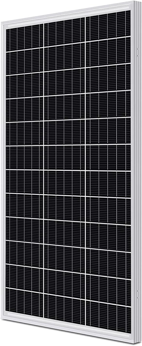 6-Pack ExpertPower 100 Watt 12 Volt Monocrystalline Solar Panel, Compact Design 35.43 X 22.83 X